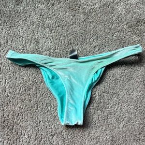 triangl bikini bottoms blue size small